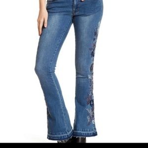 Philosophy for Raw Hem Boho Jeans NWT Size 10